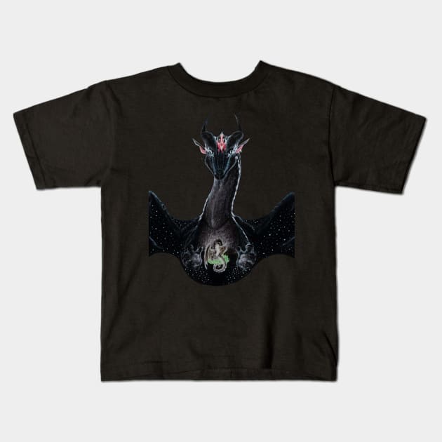 Darkstalker and Peacemaker Sticker Kids T-Shirt by Lycoris ArtSpark